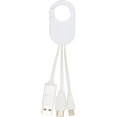 Logotrade advertising product image of: Troop 4-in-1 recycled plastic charging cable