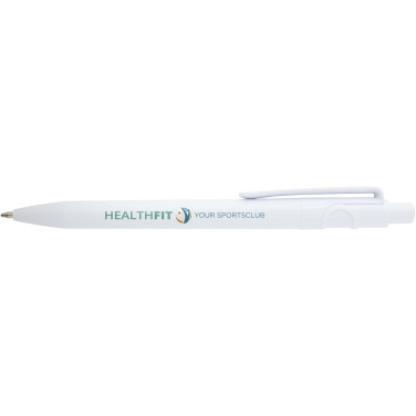 Logo trade promotional merchandise picture of: Unica recycled plastic ballpoint pen (blue ink)