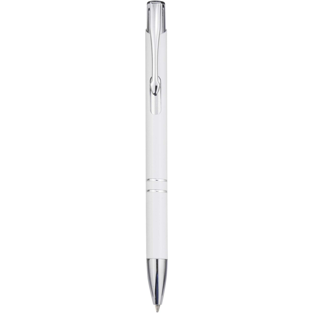 Logotrade promotional gift image of: Moneta recycled aluminium ballpoint pen (blue ink)