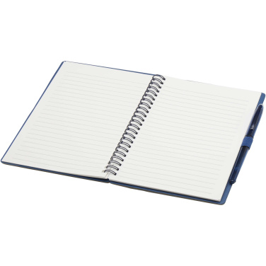 Logo trade promotional products picture of: Slate reusable soft cover notebook and pen set (black ink)
