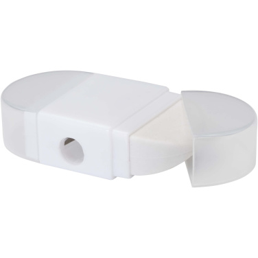 Logotrade promotional merchandise image of: Velvi pencil sharpener with eraser 