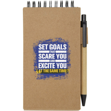 Logotrade corporate gift picture of: Flipper sticky notepad with ballpoint pen (black ink)