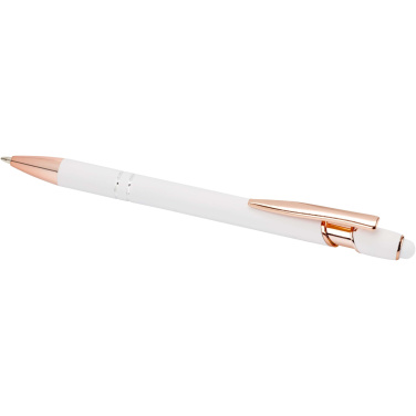 Logo trade promotional item photo of: Nanna ballpoint pen with rose gold finish (black ink)