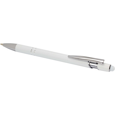 Logotrade business gift image of: Kish ballpoint pen with silver finish (black ink)