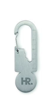 Logotrade promotional merchandise image of: Multifunctional key ring token