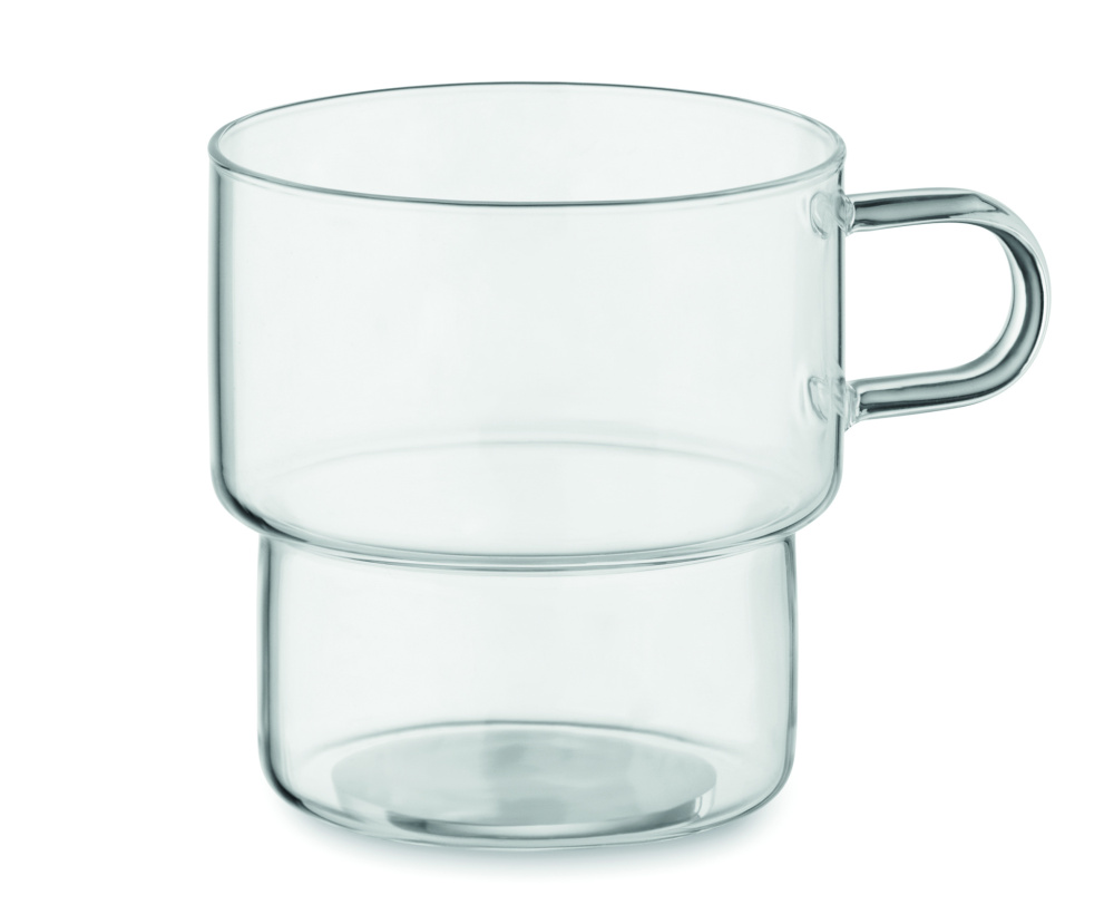 Logo trade promotional giveaway photo of: High borosilicate glass 300 ml