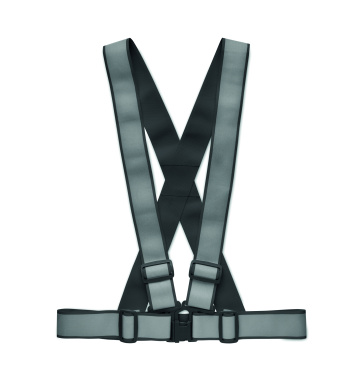 Adjustable 360 reflective belt, Black, colour variant