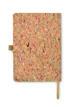 Logotrade promotional merchandise photo of: A5 cork coloured notebook