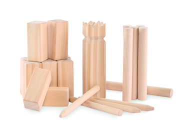 Logo trade promotional products picture of: Pinewood outdoor throwing game