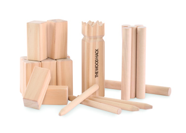 Logo trade promotional products picture of: Pinewood outdoor throwing game