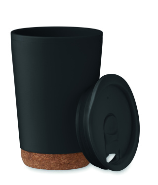 CO double wall tumbler with cork base 300 ml – detail view 2