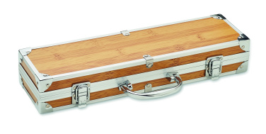 Logotrade corporate gift image of: Stainless steel barbecue tools