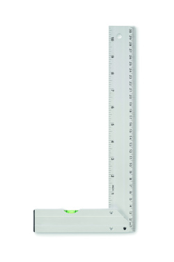 Logo trade corporate gifts picture of: Aluminium level ruler 30 cm