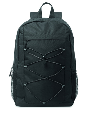 Logotrade promotional merchandise picture of: 600D RPET polyester backpack
