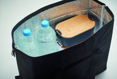 Logo trade promotional gifts picture of: 300D RPET cooler bag 3L