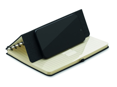 Logotrade corporate gift picture of: A5 notebook with phone holder