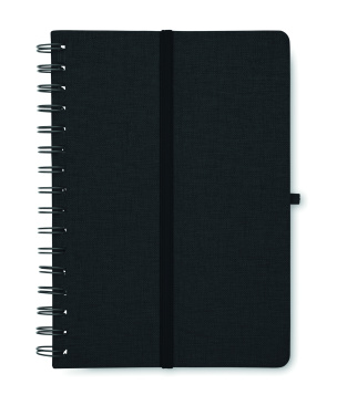 Logotrade promotional item picture of: A5 notebook with phone holder