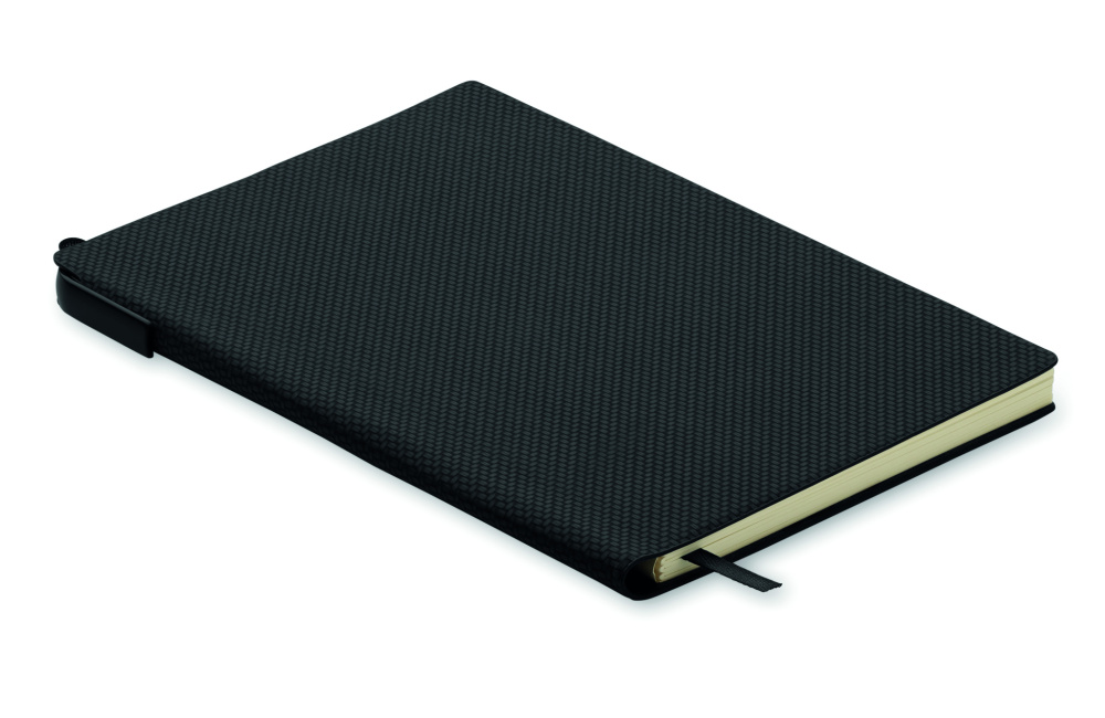 Logo trade promotional gifts image of: A5 PU notebook with pen