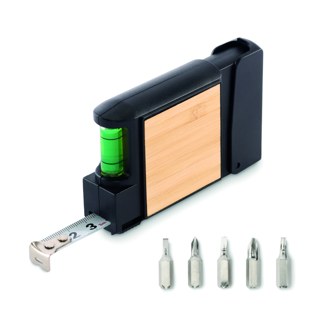 Logotrade promotional giveaway image of: Multifunctional measuring tape