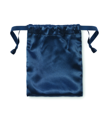 Logo trade advertising products picture of: Soft polyester eye mask