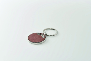Logo trade corporate gifts image of: Round shape key ring