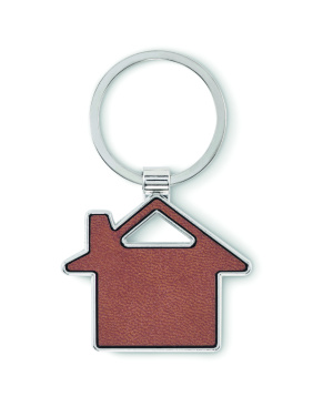 Logotrade corporate gift picture of: House shaped key ring