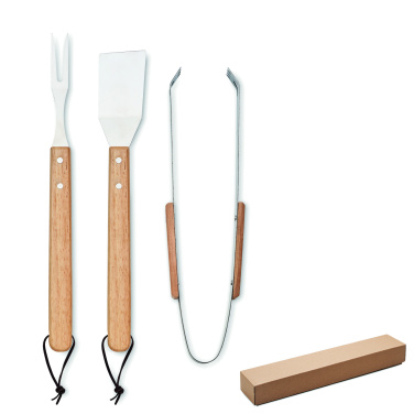 Oakwood barbecue set, Wood, colour variant