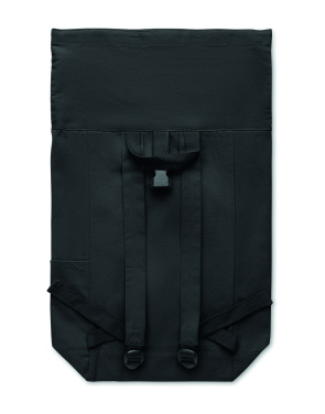 Logotrade corporate gift image of: Roll top backpack 390 gr/m²