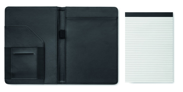 Logo trade promotional giveaway photo of: A5 portfolio 300D RPET