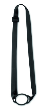 Logo trade promotional merchandise image of: Lanyard with cup holder 6cm