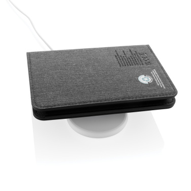 Logo trade advertising products image of: Trackmate RCS rpolyester passport holder worldwide locating