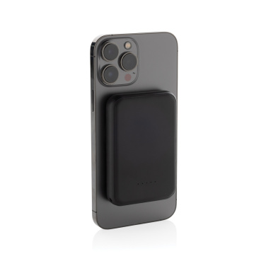 Logotrade corporate gift picture of: Stellar RCS recycled plastic 5000 mah 5W magnetic powerbank