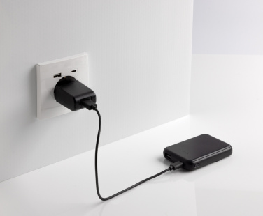 Logotrade advertising product picture of: Stellar RCS recycled plastic 5000 mah 5W magnetic powerbank