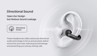 Logo trade business gift photo of: Urban Vitamin Long Beach ENC rplastic wireless earbuds