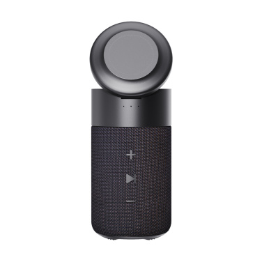 Logotrade promotional item image of: Urban Vitamin Anaheim RCS recycled 10W speaker 15W charger