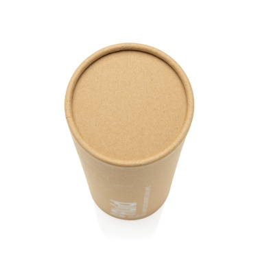 Logotrade promotional product picture of: Fluid RCS certified recycled steel water bottle 600ml