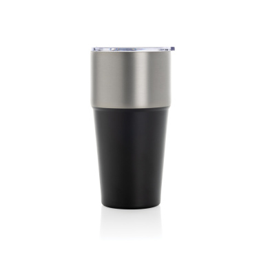 Logo trade corporate gifts image of: Fluid RCS certified recycled steel tumbler 500ml