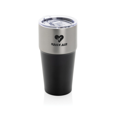 Logotrade advertising products photo of: Fluid RCS certified recycled steel tumbler 500ml