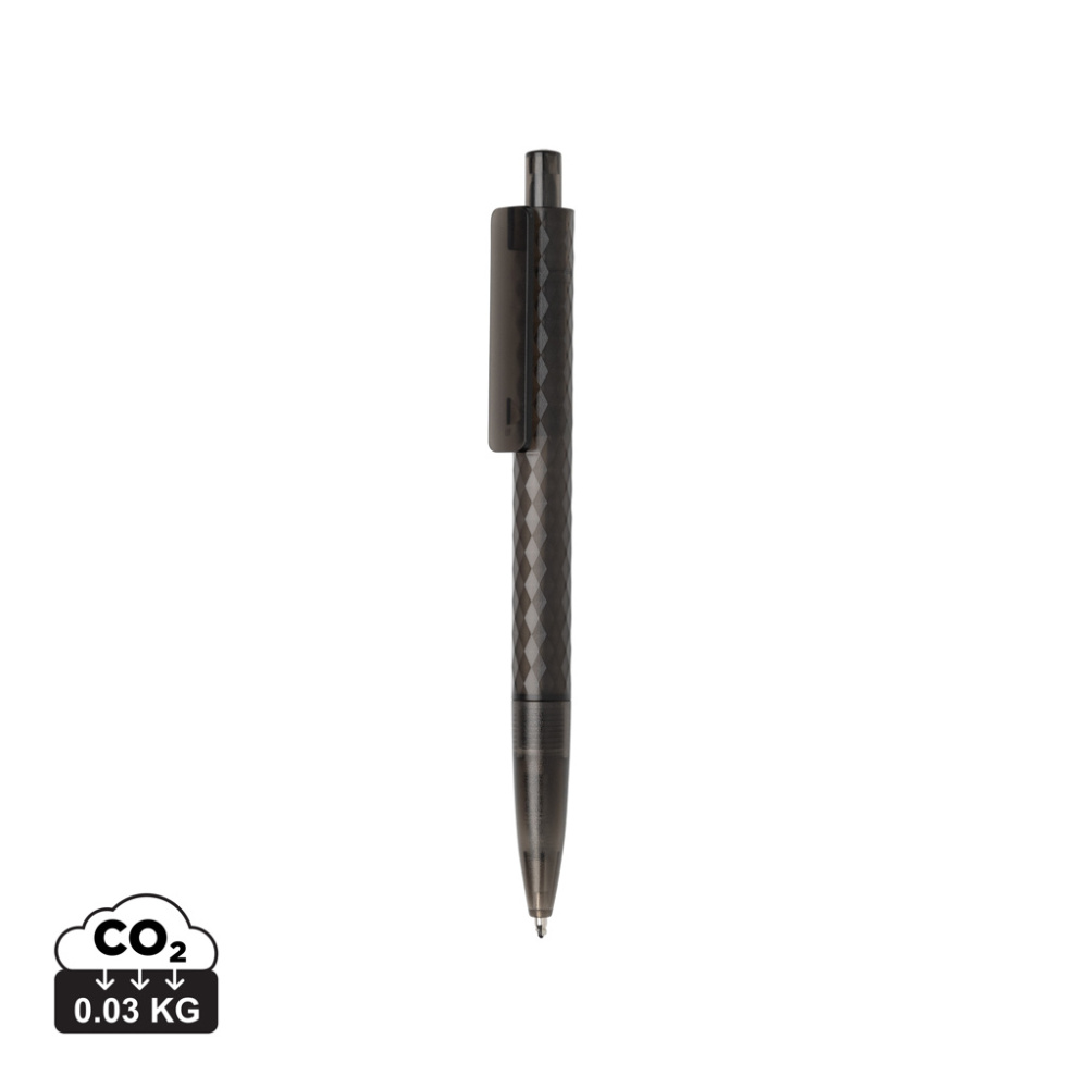 Logotrade promotional merchandise picture of: X3 GRS recycled PC plastic pen frosted