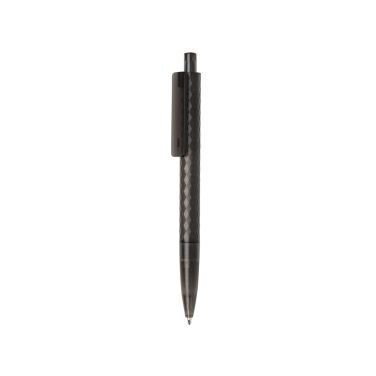 Logo trade promotional product photo of: X3 GRS recycled PC plastic pen frosted