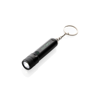 Logo trade promotional item photo of: Gear X rechargeable ultra bright keychain torch