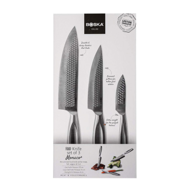 Logotrade business gifts photo of: BOSKA Kitchen Knives Monaco+, set of 3
