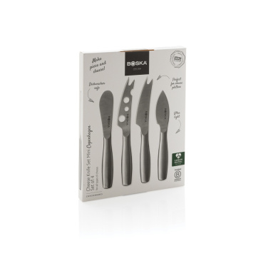 Logo trade promotional merchandise picture of: BOSKA Cheese Knife Set Mini Copenhagen