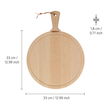 Logo trade advertising products picture of: BOSKA Serving Board Round Amigo L
