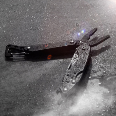 Logo trade promotional items image of: Multitool AWU Schwarzwolf