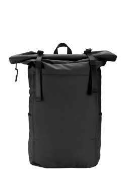 Logo trade promotional merchandise picture of: Rolltop backpack PEKTUSAN Schwarzwolf