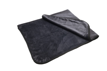 Logo trade promotional items picture of: Blanket and pillow 2 in 1 AMIATA Schwarzwolf