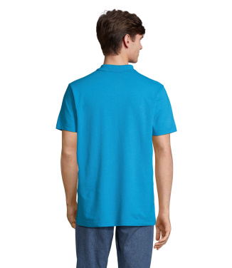 Logo trade business gifts image of: PULSE UNISEX POLO