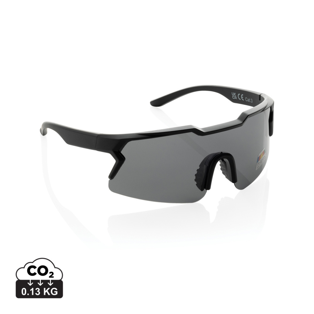 Logo trade corporate gift photo of: SproShield RCS plastic activity glasses with polarized lens
