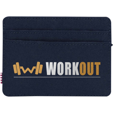 Logotrade promotional product image of: Herschel Charlie recycled RFID card holder